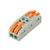 KONEKTOR 2P 2/2 BRZA KLEMA PROLAZNA do 4mm2 do 32A 31039 TERMINAL-2 106-005-0002