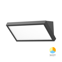 VODONEPROPUSNA SVETILJKA 20W 3U1 3CCT tri boje svetla IP65 SIVA zidna NAPOLI-M BG37-00582 Braytron