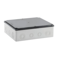 RAZVODNA KUTIJA OG 260x150x80mm PROVIDNI POKLOPAC IP65 ABS MD9095 Adal Pano