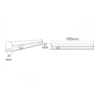 LED STRELA 16W 120cm 6400K OMEGA-16 052-002-0120