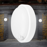 LED BRODSKA LAMPA SA SENZOROM POKRETA 15W 6500K 900lm IP54 BELA OKRUGLA BULKHEAD BC17-21130 Braytron
