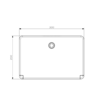 CRNI RAZVODNI ORMAN 200x300x130mm IP65 ABS MD9001-B Adal Pano