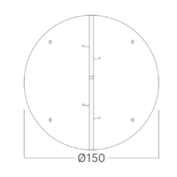 LEPTIR KLAPNA ZA VENTILATOR fi150mm BZ01-99992