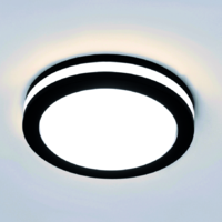 LED PLAFONJERA 30W CRNA IP65 vodonepropusna 3CCT tri boje svetla 3000/4000/6500K SCARLETT-30 016-070-1030