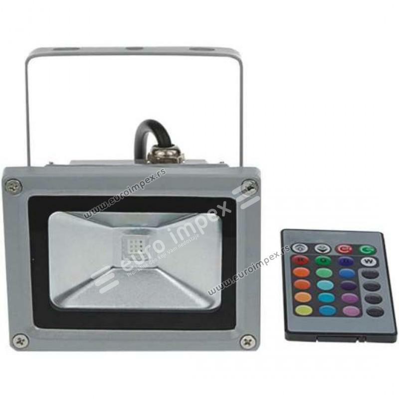 LED REFLEKTOR RGB COB 10W sa daljinskim M4011