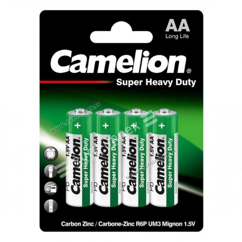 SUPER HD CINK KARBON R6  AA obicna baterija CA06 Camelion