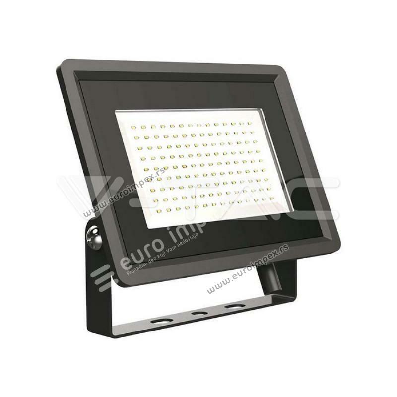 LED REFLEKTOR 100W SLIM CRNI SMD 6500K VT6723 V-TAC