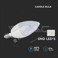 LED SIJALICA 5,5W E14 2700K 470lm SVECA VT42151 V-TAC