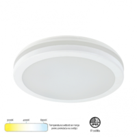 LED PLAFONJERA 30W BELA IP65 vodonepropusna tri boje svetla 3000/4000/6500K MONA-300 202302