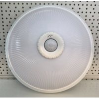 PLAFONJERA SA SENZOROM POKRETA 2xE27 fi300mm PLASTIKA AD7060-P SVETILJKA 207 010 001 01 02 Adal Pano