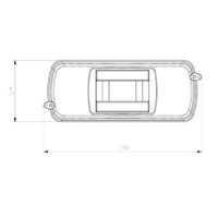 RAZVODNA TABLA 1-2 OSIGURACA NAZIDNA OTVORENA MD9301 Adal Pano 