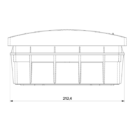 RAZVODNA TABLA 18 OSIGURACA UZIDNA 365x103x212mm MD9309 Adal Pano