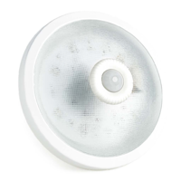 PLAFONJERA SA SENZOROM POKRETA 2xE27 fi300mm METAL-STAKLO SVETILJKA EP520165 Eraplast 