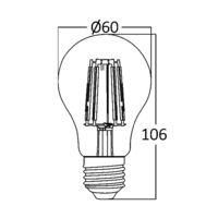 LED SIJALICA 7W 3000K E27 A60 FILAMENT BA38-00720