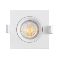 LED ROZETNA 7W 3CCT KVADRATNA BELA 3u1 TRI BOJE SVETLA SPOT SVETILJKA BD02-10780 Braytron