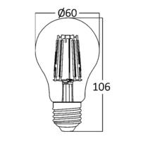 LED SIJALICA 7W 6500K E27 A60 FILAMENT BA38-00723