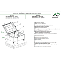 RAZVODNI ORMAN 200x300x130mm IP65 ABS MD9001 Adal Pano