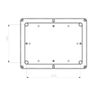 RAZVODNA KUTIJA OG 380x280x90mm IP65 ABS MD9069 Adal Pano