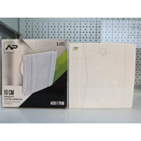 BELI ASPIRATOR- VENTILATOR ZA KUPATILO fi100mm (BELA UKRASNA MASKA) AD5178 W Adal Pano