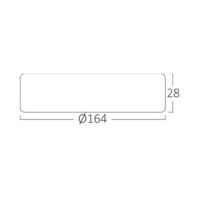 LED PANEL 12W NADGRADNI OKRUGLI 6500K BP03-41230 Braytron