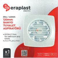 ASPIRATOR- VENTILATOR ZA KUPATILO fi120mm PRO EP620105 Eraplast