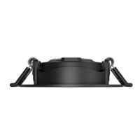 LED ROZETNA 7W 3CCT UGRADNA CRNA OKRUGLA 3u1 TRI BOJE SVETLA BD02-00681