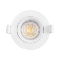LED ROZETNA 7W 3CCT IP54 USMERIVA UGRADNA BELA OKRUGLA USMERIVA 3000/4000/6500K BD02-00780 Braytron