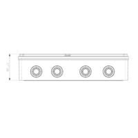 RAZVODNA KUTIJA OG 380x280x90mm IP65 ABS MD9069 Adal Pano