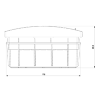 RAZVODNA TABLA 6 OSIGURACA UZIDNA 176x135x100mm MD9303 Adal Pano