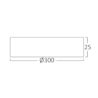 LED PLAFONJERA 26W BELA OKRUGLA 3CCT tri boje svetla 3000/4000/6500K BP07-00380