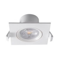 LED ROZETNA 7W 3CCT KVADRATNA BELA 3u1 TRI BOJE SVETLA SPOT SVETILJKA BD02-10780 Braytron