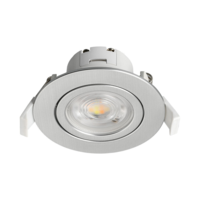 LED ROZETNA 7W 3CCT OKRUGLA SIVA 3u1 TRI BOJE SVETLA SPOT SVETILJKA BD02-00783 Braytron