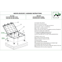 RAZVODNI ORMAN 350x500x190mm IP65 ABS MD9005 Adal Pano
