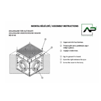 PODNA UKOPAVAJUCA RAZVODNA KUTIJA 200x200x200mm IP54 Manhole MD9140 Adal Pano