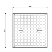 PODNA UKOPAVAJUCA RAZVODNA KUTIJA 400x400x400mm IP54 Manhole MD9110 Adal Pano