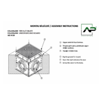 PODNA UKOPAVAJUCA RAZVODNA KUTIJA 550x550x550mm IP54 Manhole MD9120 Adal Pano