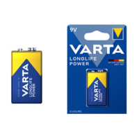 LONGLIFE POWER 6LR61 9V blok alkalna baterija HE VARTA