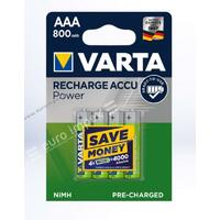 POWER PLAY HR03 AAA 800mAh 1,2V PUNJIVA BATERIJA V42a VARTA